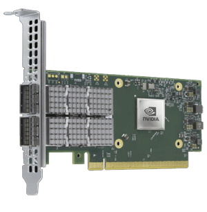 Mellanox ConnectX-6 DX Dual Port 50Gb Ethernet Adapter Card - PCIe 4.0 x16, Crypto with Secure Boot - Part ID: MCX623102AC-GDAT