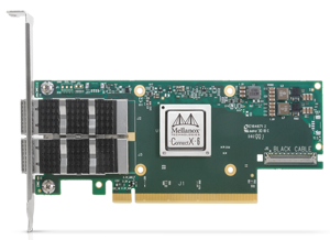 Mellanox ConnectX-6 VPI Dual Port HDR100 100Gb/s InfiniBand & Ethernet Adapter Card, PCIe 3.0/4.0 x16 - Part ID: MCX653106A-ECAT